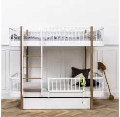 Tiroir De Rangement Wood Pour Lits 90 X 200 - Blanc -Magasin De Meubles Pour Enfants 041415 tiroir lit wood oliver furniture 1 1264x1234 1