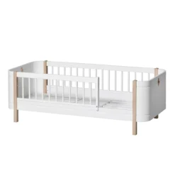 Lit Bébé évolutif 5 En 1 Mini+ Wood - Blanc/Chêne -Magasin De Meubles Pour Enfants 041425 wood mini chene oliver furniture 10 1264x1234