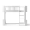 Lit Junior Mezzanine Mi-haut Mini+ Wood - Blanc -Magasin De Meubles Pour Enfants 041448 lit mezzanine junior wood mini blanc oliver furniture 1 1264x1234