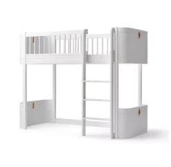 Lit Junior Mezzanine Mi-haut Mini+ Wood - Blanc 11 Lit Junior Mezzanine Mi-haut Mini+ Wood - Blanc -Magasin De Meubles Pour Enfants 041448 lit mezzanine junior wood mini blanc oliver furniture 3 1264x1234