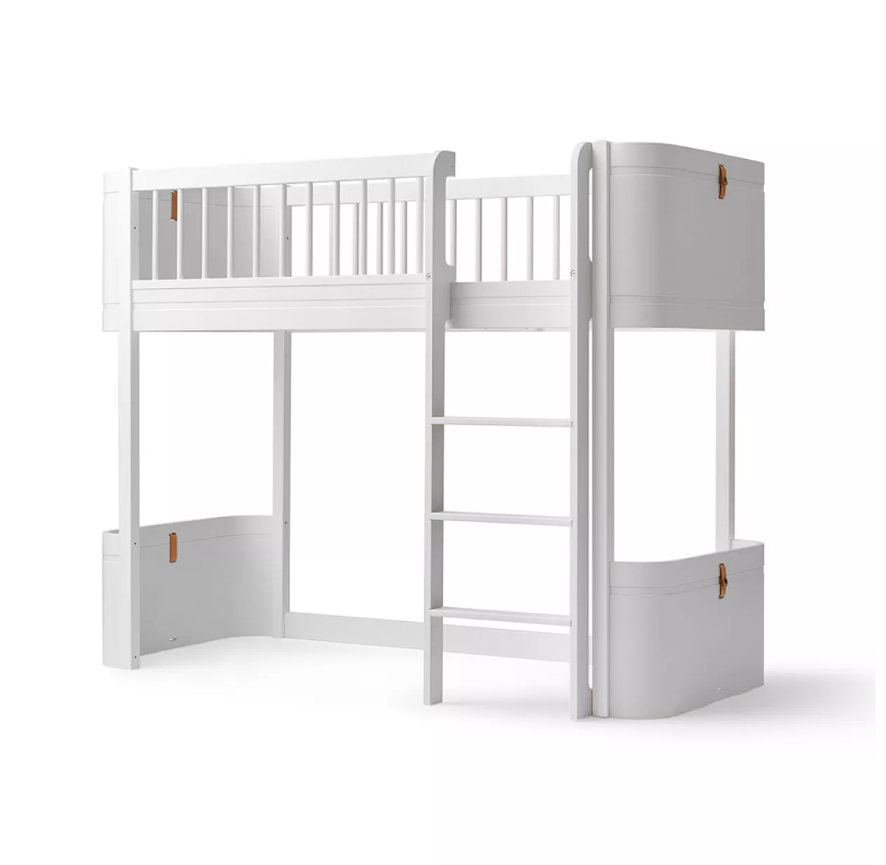 Lit Junior Mezzanine Mi-haut Mini+ Wood - Blanc 5 Lit Junior Mezzanine Mi-haut Mini+ Wood - Blanc – Image 3