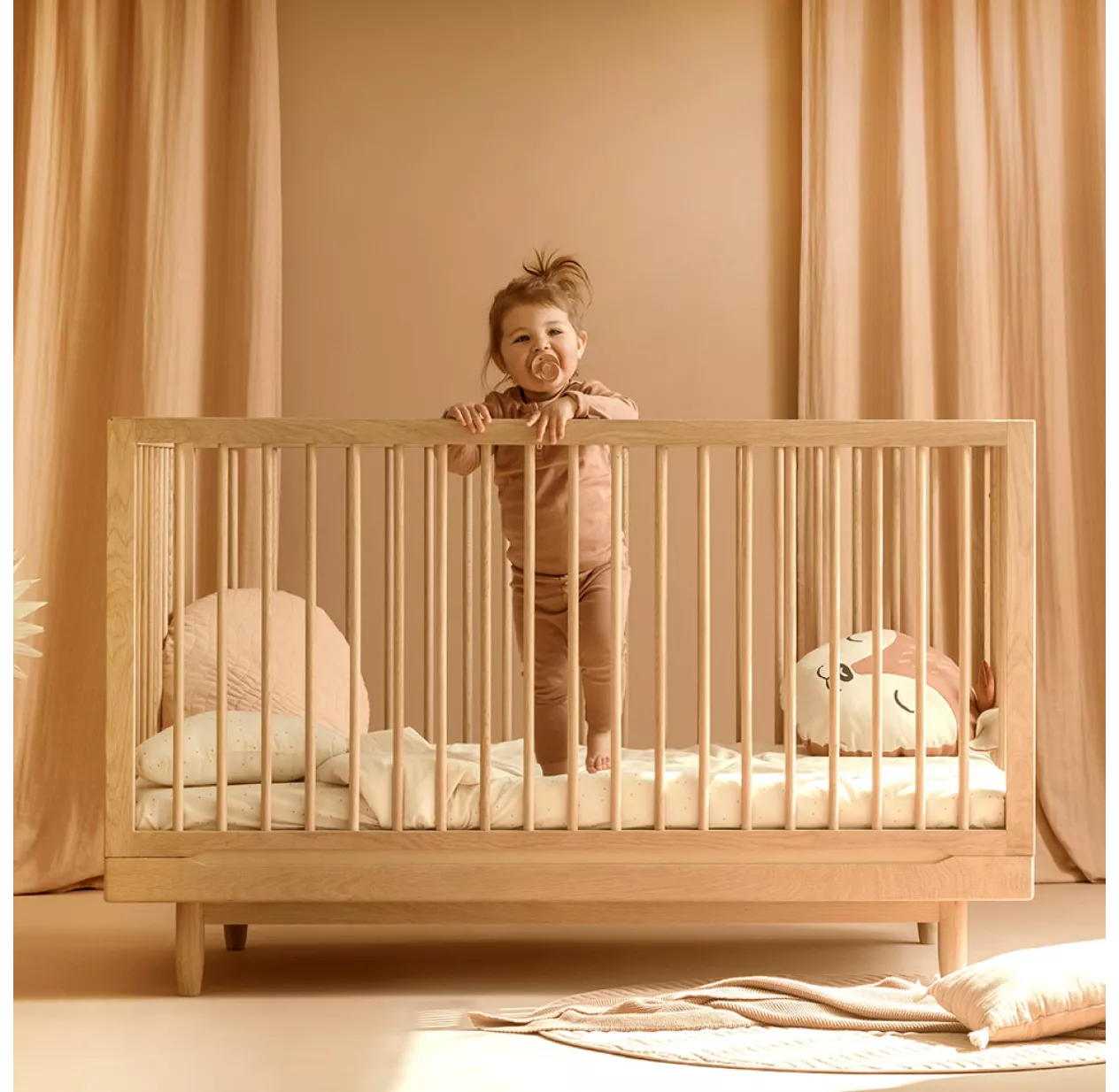 Lit Bébé évolutif Pure - Naturel 4 Lit Bébé évolutif Pure - Naturel – Image 2