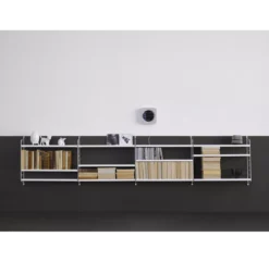 Portant Mural 75 X 30 Cm - Noir -Magasin De Meubles Pour Enfants 1 portant mural etageres string blanc 75x30 2 1264x1234 3