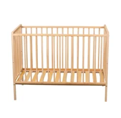 Lit Bébé Rémi - Hêtre Vernis -Magasin De Meubles Pour Enfants 60 remi lit naturel combelle 3 1264x1234