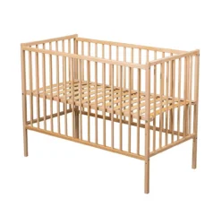 Lit Bébé Rémi - Hêtre Vernis -Magasin De Meubles Pour Enfants 60 remi lit naturel combelle 4 1264x1234