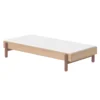 Lit Banquette Simple Popsicle - Chêne/Cherry -Magasin De Meubles Pour Enfants 80 24101 33 lit simple banquette cherry popsicle flexa 1 1264x1234