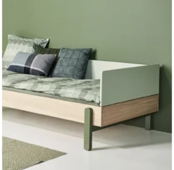 Lit Enfant Canapé Popsicle - Chêne/Kiwi -Magasin De Meubles Pour Enfants 80 24102 31 lit simple canape kiwi popsicle flexa 3 1264x1234