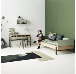 Lit Enfant Canapé Popsicle - Chêne/Kiwi -Magasin De Meubles Pour Enfants 80 24102 31 lit simple canape kiwi popsicle flexa 4 1264x1234