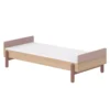 Lit Enfant Simple Tête De Lit Basse Popsicle - Chêne/Cherry -Magasin De Meubles Pour Enfants 80 24103 33 lit simple bas cherry popsicle flexa 1 1264x1234