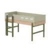 Lit Enfant Mi-hauteur échelle Droite Popsicle - Chêne/Kiwi -Magasin De Meubles Pour Enfants 80 24301 31 lit mi hauteur echelle droite kiwi popsicle flexa 1 1264x1234