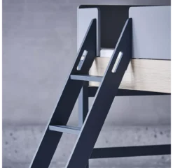 Lit Enfant Mi-hauteur échelle Inclinée Popsicle - Chêne/Blueberry 15 Lit Enfant Mi-hauteur échelle Inclinée Popsicle - Chêne/Blueberry -Magasin De Meubles Pour Enfants 80 24302 32 lit mi hauteur echelle blueberry popsicle flexa 6 1264x1234