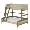 Lit Familial Superposé échelle Inclinée Popsicle - Chêne/Kiwi 2 Lit Familial Superposé échelle Inclinée Popsicle - Chêne/Kiwi -Magasin De Meubles Pour Enfants 80 24404 31 lit familial echelle kiwi popsicle flexa 1 1264x1234