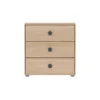 Commode 3 Tiroirs Popsicle - Chêne/Blueberry -Magasin De Meubles Pour Enfants 81 30301 32 commode blueberry popsicle flexa 2 1264x1234