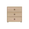 Commode 3 Tiroirs Popsicle - Chêne/Cherry -Magasin De Meubles Pour Enfants 81 30301 33 commode cherry popsicle flexa 2 1264x1234