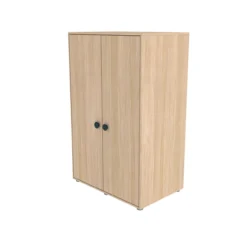 Armoire Basse Popsicle - Chêne/Blueberry -Magasin De Meubles Pour Enfants 81 30503 32 armoire basse blueberry popsicle flexa 1 1264x1234