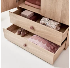 Armoire Haute Popsicle - Chêne/Cherry -Magasin De Meubles Pour Enfants 81 30504 33 armoire haute cherry popsicle flexa 4 1264x1234