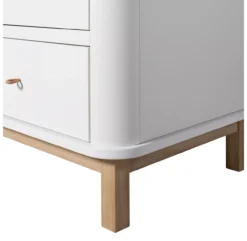 Armoire 2 Portes Wood - Chêne / Blanc -Magasin De Meubles Pour Enfants armoire 2 portes 041351 blanc chene oliver furniture 5 1264x1234