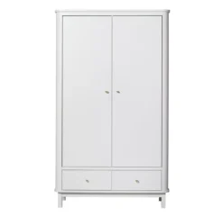 Magasin De Meubles Pour Enfants 34 Armoire 2 Portes Wood - Blanc