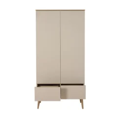 Armoire Flow - Argile / Chêne -Magasin De Meubles Pour Enfants armoire 2 portes flow argile chene quax 5 1264x1234