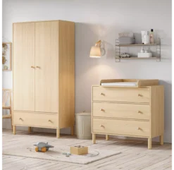 VOX Armoire 2 Portes Tela - Chêne -Magasin De Meubles Pour Enfants armoire 2 portes tela chene vox 4 1264x1234