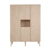Armoire Cocoon XL - Chêne -Magasin De Meubles Pour Enfants armoire 3 portes cocoon chene quax 1 1264x1234