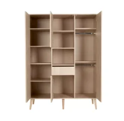 Armoire Cocoon XL - Chêne -Magasin De Meubles Pour Enfants armoire 3 portes cocoon chene quax 3 1264x1234