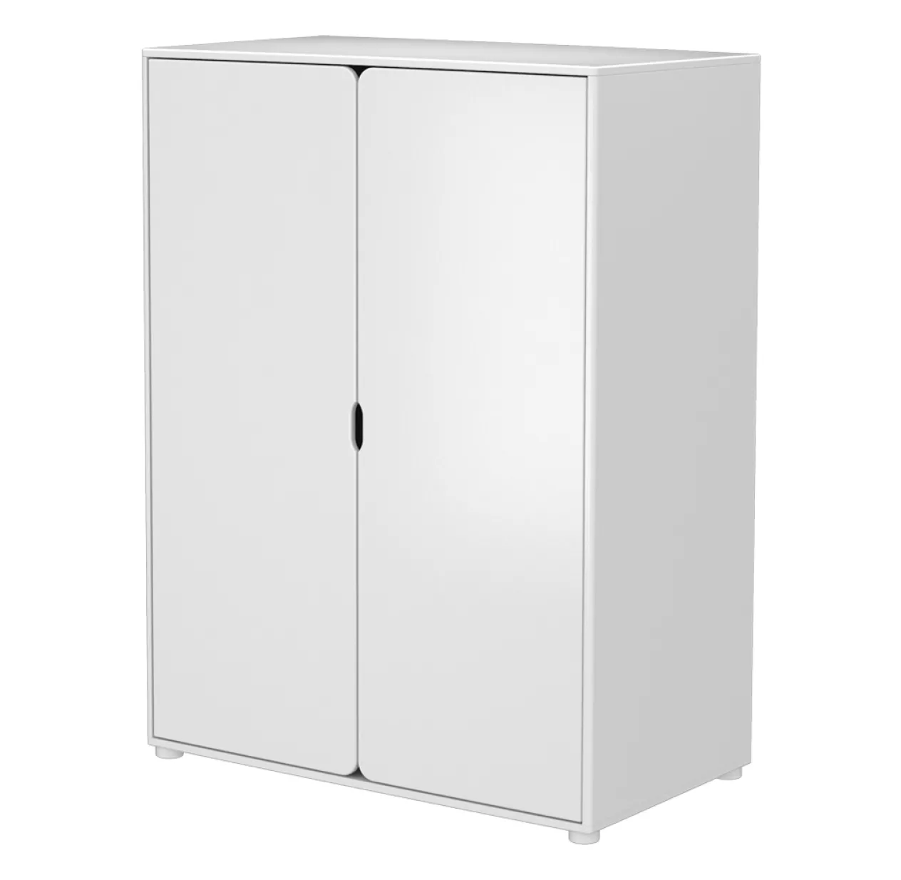 Armoire Basse 2 Portes - Blanc 3 Armoire Basse 2 Portes - Blanc