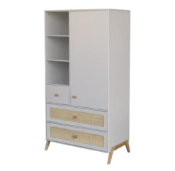 Armoire En Cèdre Et Rotin Marélia - Lune -Magasin De Meubles Pour Enfants armoire bois rotin marelia gris perle theo 4 1264x1234