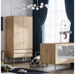 VOX Armoire 2 Portes Bosque - Chêne 5 VOX Armoire 2 Portes Bosque - Chêne -Magasin De Meubles Pour Enfants armoire bosque vox chene 2 copie 1264x1234