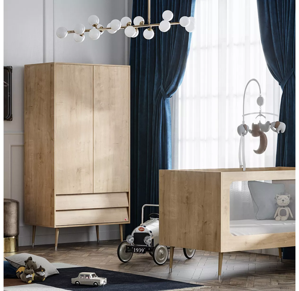 VOX Armoire 2 Portes Bosque - Chêne 4 VOX Armoire 2 Portes Bosque - Chêne – Image 2