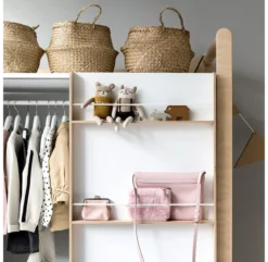 Armoire H Wardrobe - Blanc -Magasin De Meubles Pour Enfants armoire h rafa kids 10 1264x1234