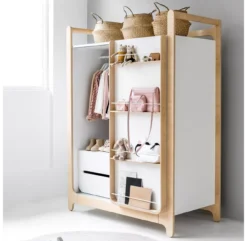 Armoire H Wardrobe - Blanc -Magasin De Meubles Pour Enfants armoire h rafa kids 7 1264x1234