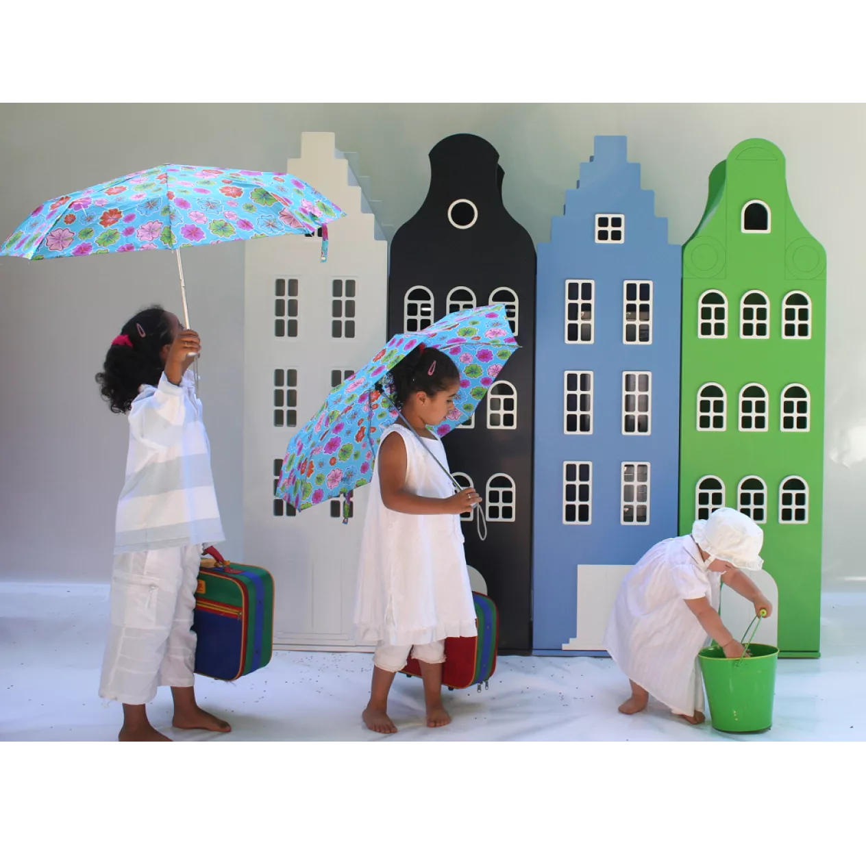 Armoire Maison Amsterdam Cloche - Blanc 5 Armoire Maison Amsterdam Cloche - Blanc – Image 3