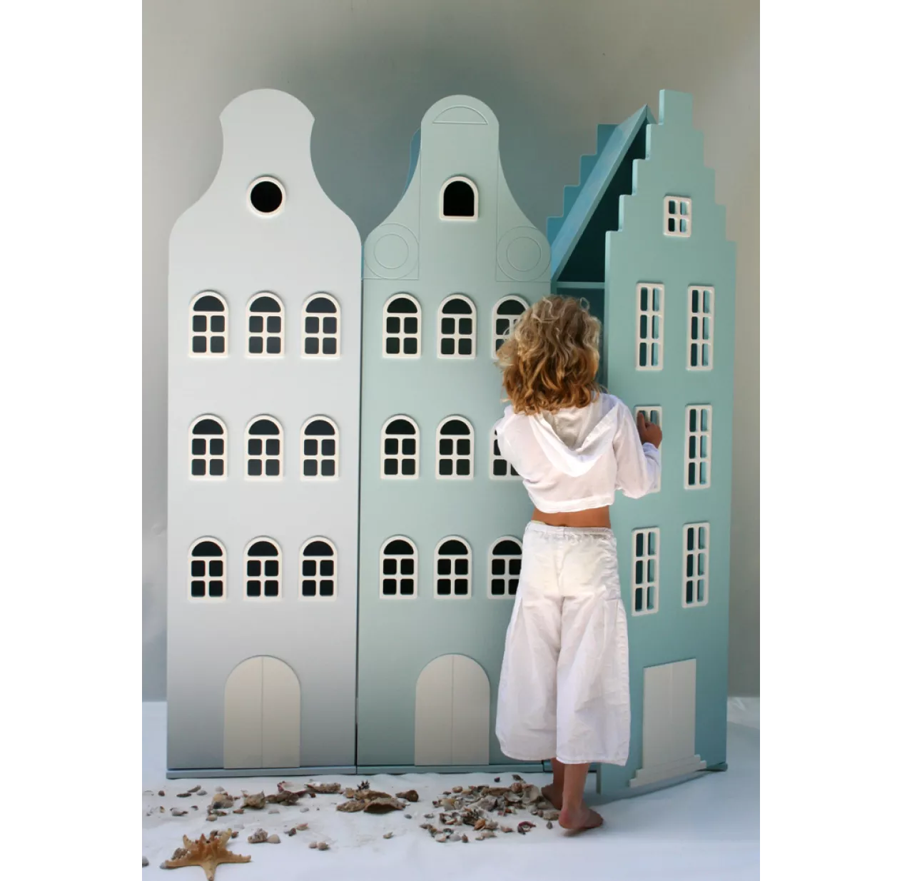 Armoire Maison Amsterdam Cloche - Blanc 6 Armoire Maison Amsterdam Cloche - Blanc – Image 4