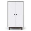 Armoire Merlin - Blanc/Noyer -Magasin De Meubles Pour Enfants armoire merlin noyer oeuf nyc 1 1264x1234