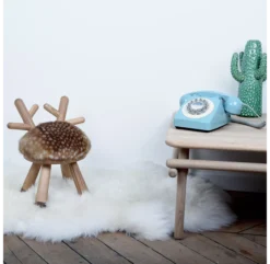 Chaise Enfant Bambi - Chêne/Noyer -Magasin De Meubles Pour Enfants bambi chair chenenoyer elements optimal 3 1264x1234