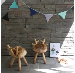 Chaise Enfant Bambi - Chêne/Noyer -Magasin De Meubles Pour Enfants bambi chair chenenoyer elements optimal 5 1264x1234