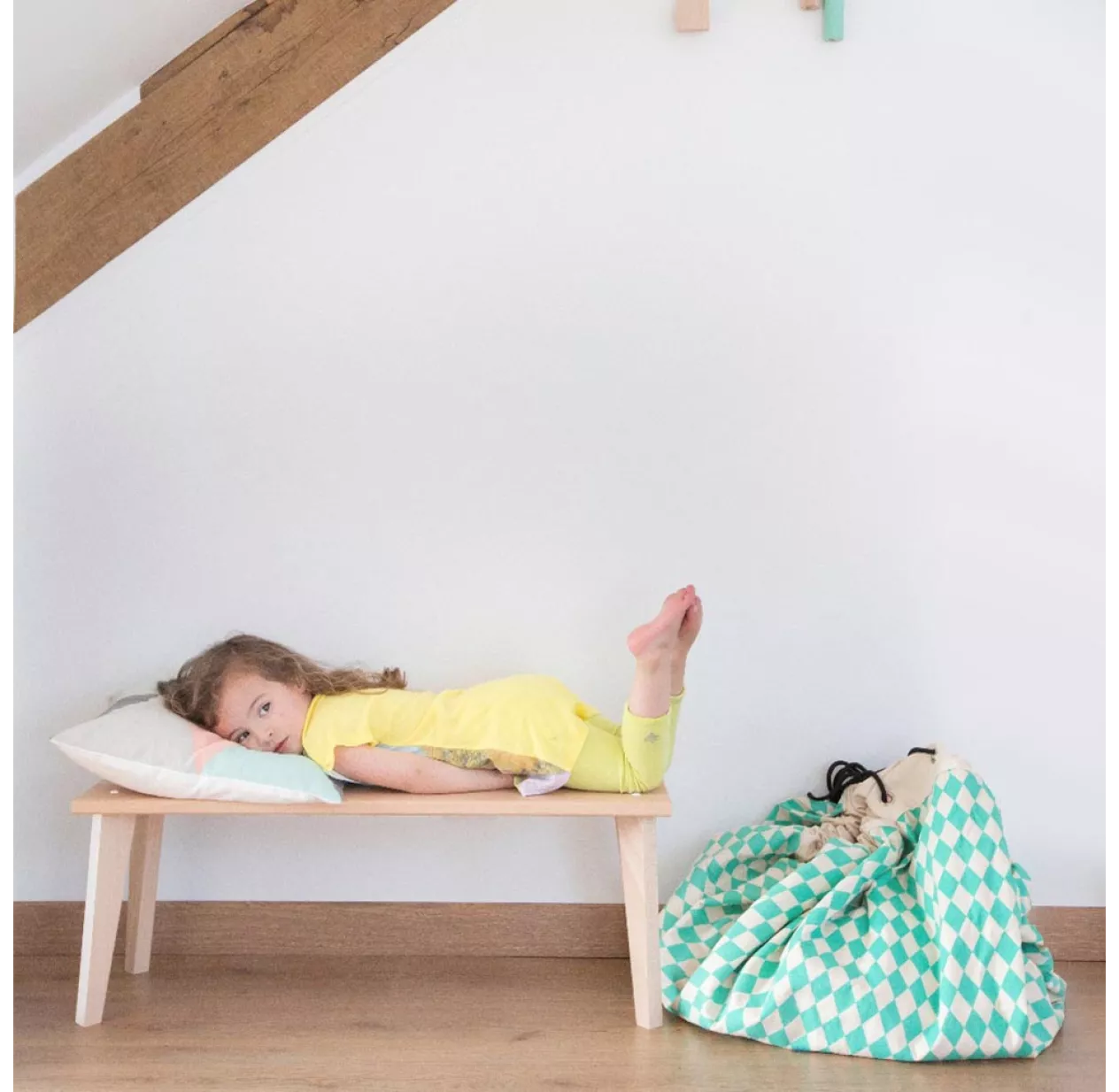 Banc Accolades - Bleu Clair 6 Banc Accolades - Bleu Clair – Image 4