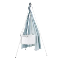 Berceau Suspendu Leander Avec Matelas Et Sangles - Blanc -Magasin De Meubles Pour Enfants berceau blanc leander 4 1264x1234