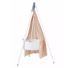 Berceau Suspendu Leander Avec Matelas Et Sangles - Blanc -Magasin De Meubles Pour Enfants berceau blanc leander 5 1264x1234