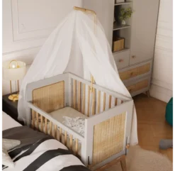 Berceau Cododo Cèdre Et Rotin Marélia - Lune -Magasin De Meubles Pour Enfants berceau cododo rotin perle marelia theo 4 1264x1234