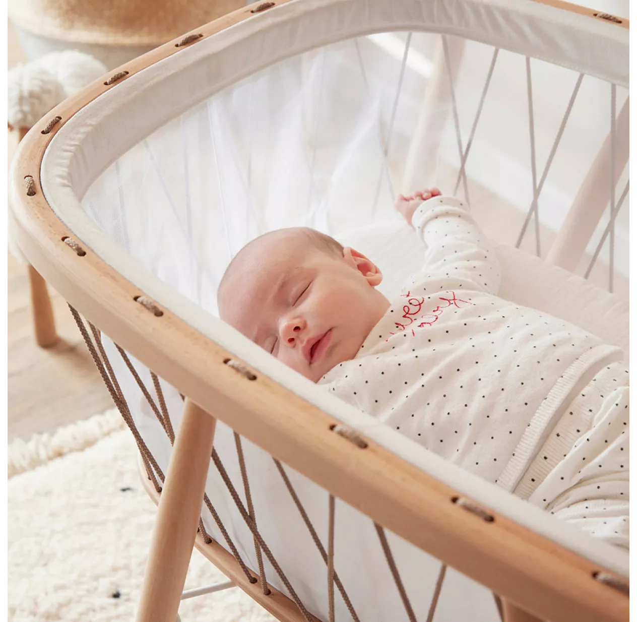 Berceau Kumi Matelas Coco Naturel - Beige 8 Berceau Kumi Matelas Coco Naturel - Beige – Image 6