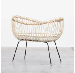 Berceau En Rotin Vintage - Lola -Magasin De Meubles Pour Enfants berceau rotin lola bermbach handcrafted 1 1264x1234