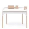 Bureau évolutif Brooklyn - Blanc/Bouleau 2 Bureau évolutif Brooklyn - Blanc/Bouleau -Magasin De Meubles Pour Enfants bureau brooklyn bouleau oeuf nyc 1 1264x1234