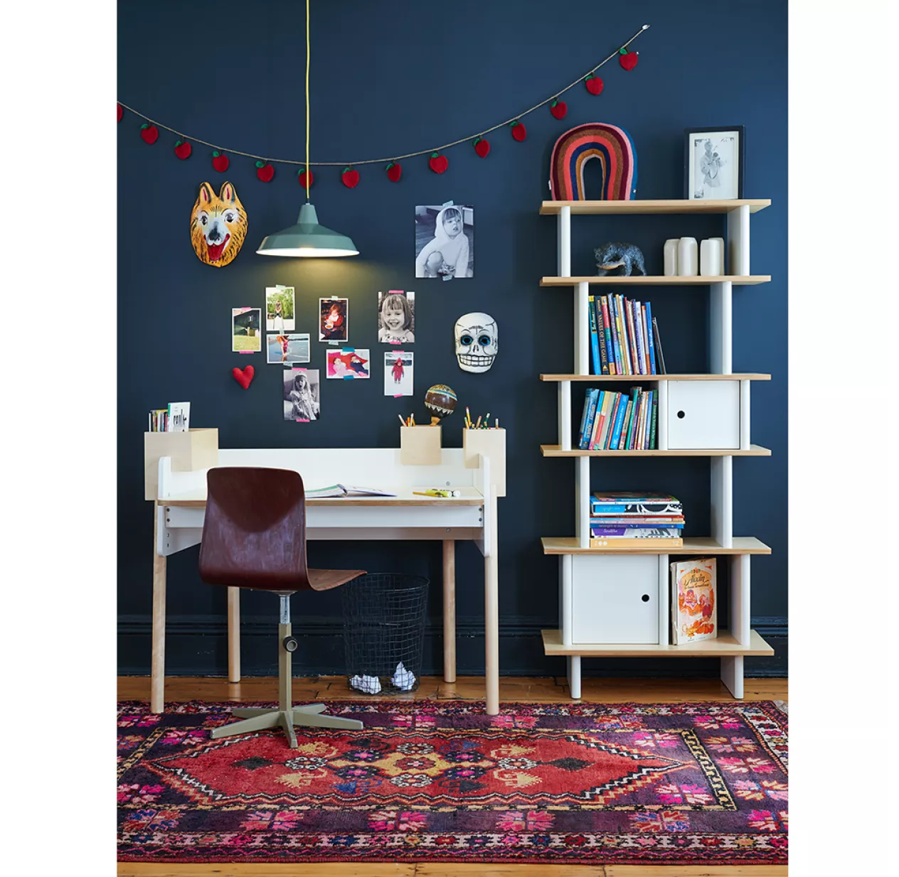 Bureau évolutif Brooklyn - Blanc/Bouleau 5 Bureau évolutif Brooklyn - Blanc/Bouleau – Image 3