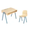 Bureau Et Chaise Enfant 2-6 Ans - Bleu -Magasin De Meubles Pour Enfants bureau et chaise enfant in2wood bleu 0 1264x1234