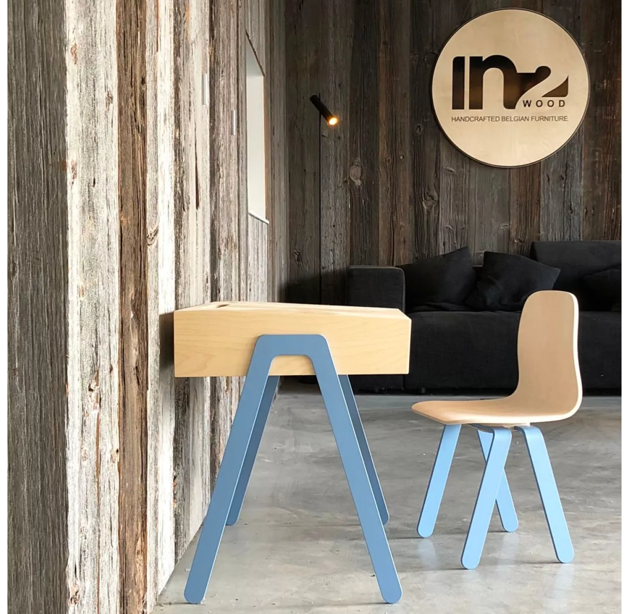 Bureau Et Chaise Junior 7-10 Ans - Bleu 4 Bureau Et Chaise Junior 7-10 Ans - Bleu – Image 2