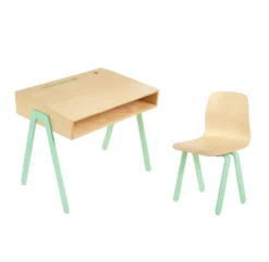 Chaise Enfant 2-6 Ans - Mint -Magasin De Meubles Pour Enfants bureau et chaise enfant in2wood mint 0 1264x1234 1