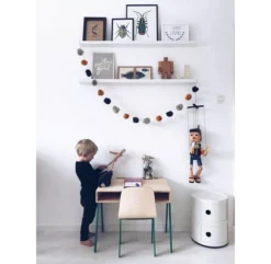 Bureau Et Chaise Enfant 2-6 Ans - Vert -Magasin De Meubles Pour Enfants bureau et chaise enfant in2wood vert 10 1264x1234