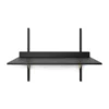 Ferm LIVING Bureau Mural Sector - Noir/Laiton -Magasin De Meubles Pour Enfants bureau sector frene noir laiton ferm living 1 1264x1234
